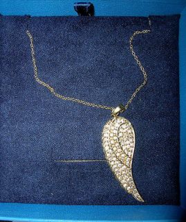 Bella Luce(R) 18k Rose Gold Over Sterling Silver Angel Wing Pendant