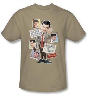 Mr. Bean Been There Adult Funny TV Show T Shirt Tee