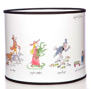 Six & Sevens Large Drum Ceiling Shade Nursery Pendant by Quentin Blake