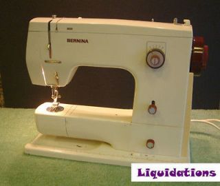 Bernina 808 Electric Sewing Machine With Free Arm & Table   2 Speed