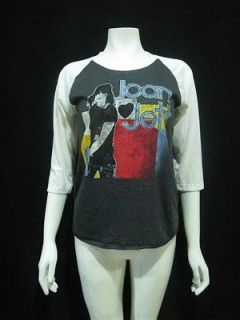 JOAN JETT BLACKHEARTS Vintage Rock Women T Shirt XS/S