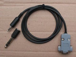 COM Port RS232 CW (morse code) keying cable with opto isolator