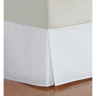 box pleat bedskirt