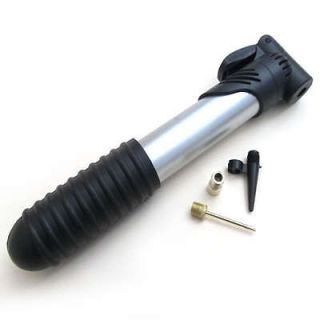 Bike Tire Tyre Soccer Ball Air Inflation Pumping Hand Pump With Needle