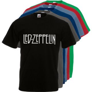 159 Led Zeppelin Rock Music Vintage Tour Cool 6 Colors T shirt S XXXL