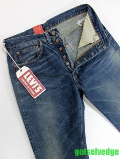 Levis Vintage Clothing LVC Big E 1947 Pitchfork 2 Selvedge Jeans 33 x