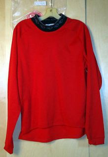 Izumi Montana Pullover Bicycle Cycling Bike Sweater Jacket Red Small