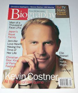 99*Biography Magazine*Kevin Costner*Biography*Bill Murray*Christian