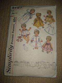 Vtg 50s Simplicity BETSY WETSY Doll TINY TEARS Carrie Cries SWEETIE