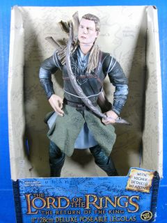 TOY BIZ~LORD OF THE RINGS~11 POSEABLE LEGOLAS~HIGHLY DETAILED WEAPONS