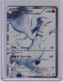 Pokemon Cards Black and White Reshiram Full Art