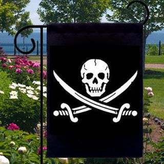 Sword Pirate NEW Small Garden Flag Banner Free Ship USA Boat Biz Home