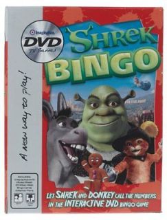 NEW   Shrek Bingo DVD Game