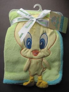 Baby Looney Tunes Tweety Blanket New.