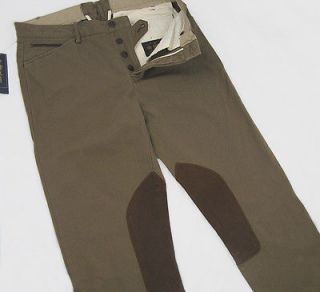 NWT Polo Ralph Lauren Clubhouse Riding Breeches Pants 32 x 32 *Harrods