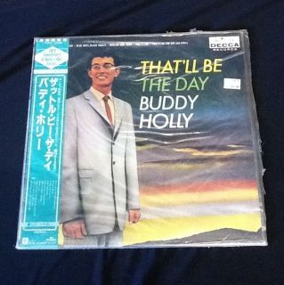 WOW Buddy Holly Japanese Import 1961 Thatll Be The Day Decca Records