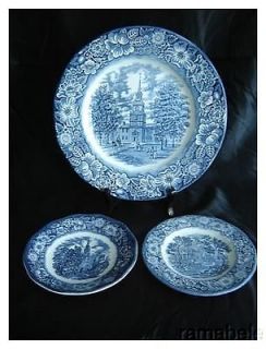 liberty blue dishes