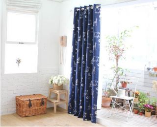 Animal Patterned Blackout Curtains Panel 110W X 91L Pair ( 2 Panel