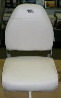 Newly listed WISE DELUXE HIGH BACK BOAT SEAT, WHITE WITH SWIVEL