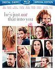 HES JUST NOT THAT INTO YOU 2 Disc Blu Ray & Digital Copy LIKE NEW