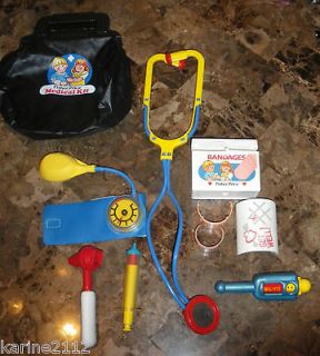 Medical Doctor Nurse Toys Kit Blood Pressure Thermometer Fisher Price