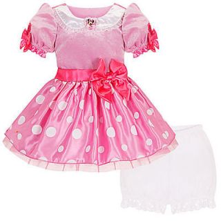  Pink MINNIE MOUSE Toddler Baby Costume Dress Bloomers