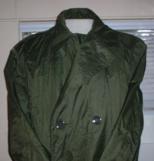 US Army Vietnam era raincoat size 40 short Blauer Mfg.