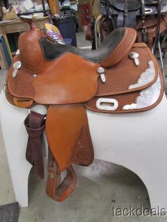 Billy Cook Sulphur OK Maker Youth Ladies Show Saddle 3298 Lightly Used