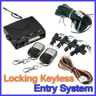 Car Remote Kit Central Alarm Security Locking 4 Door Lock Keyless