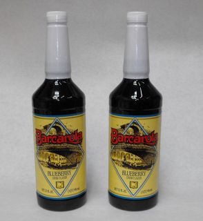 Pack) Gourmet BLUEBERRY SYRUP 32oz.
