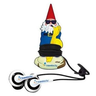 Travel Comfort Buds with SAXOPHONE Gnome Cord Manager Ear Buds