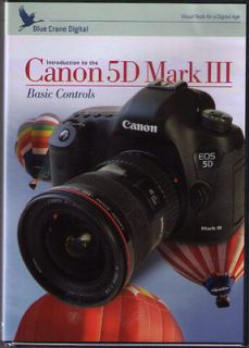 Blue Crane Canon EOS 5D Mark III 2 DVD Set with  Bonus