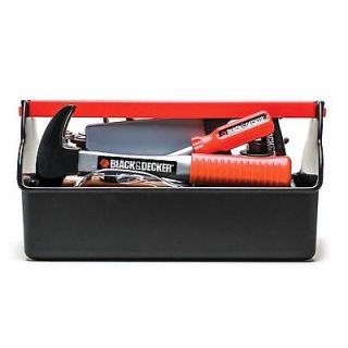 New Black & Decker Tool Box with 14 Pieces Childrens Toy Set