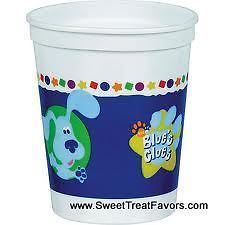 BLUES CLUES Party Supplies CUPS Favor Birthday Dog Decoration Plastic