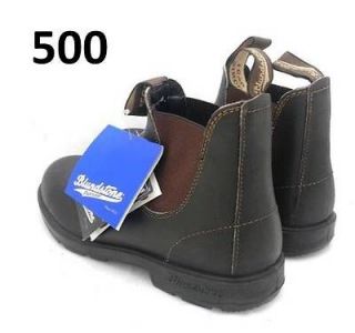 Blundstone 500 Boots ALL SIZES + GIFT Black Brown Slip on Leather NEW