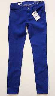 GAP Woman COBALT BLUE Alway SKINNY 5 Pocket Lightweight Denim Jeans