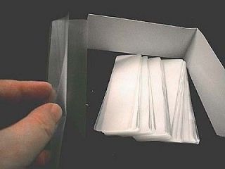 500 7 Mil Small Bookmarks Laminating Pouches 1 3/8 x 5 1/2 Hot