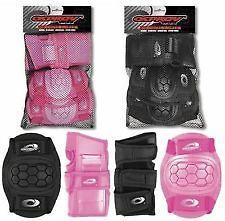 board bmx safety pad set knee elbow wrist new more options colour size