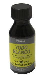Sanvall Decolorized White Iodine Yodo Blanco