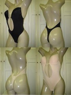 CONVRT CLEAR STRAP ULTRA LOW BACKLESS PUSH UP THONG FULL BODY SHAPER