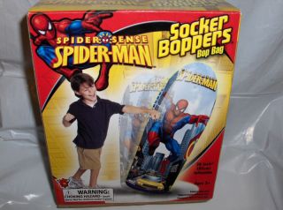Spider Man`36` `Inflatable`So cker Boppers Bag,Free To US