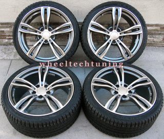 19 BMW M5 STYLE STAGGERED WHEELS AND TIRES FOR 325I, 328I, 330I, 335I