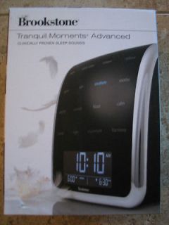 Brookstone Tranquil Moments Advanced Sound Therapy System 672519