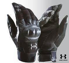 Under Armour Tactical Hard Knuckle SWAT Motorcycle Combat Gloves Black
