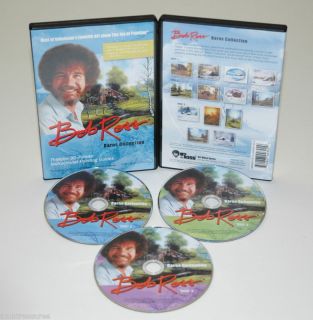 BOB ROSS Dvd~ Barn Collection~3 Dvd Set