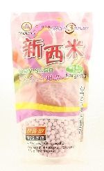 Taro flavored boba tapioca pearl bubbles for bubble tea