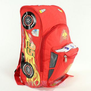 Disney Pixar Cars McQueen Shaped 15 Backpack   Large Book Bag