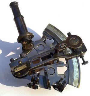Newly listed ANTIQUE BRASS NAUTICAL GERMAN MARINE SEXTANT 4