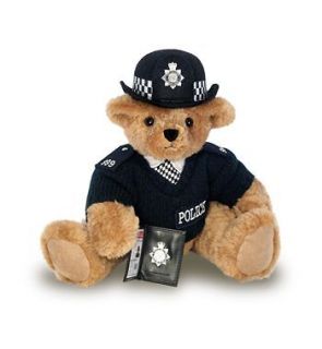 BRITISH FEMALE BOBBY POLICE TEDDY BEAR Queens Diamond Jubilee Sold Out