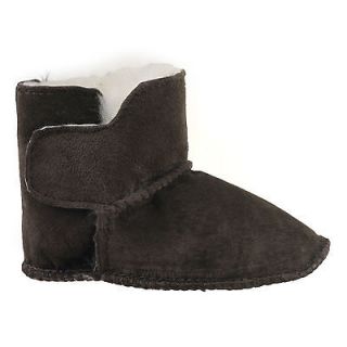 EMU Infant Fur Boots Baby Bootie Sheepskin Chocolate B10310 Sz 0   6